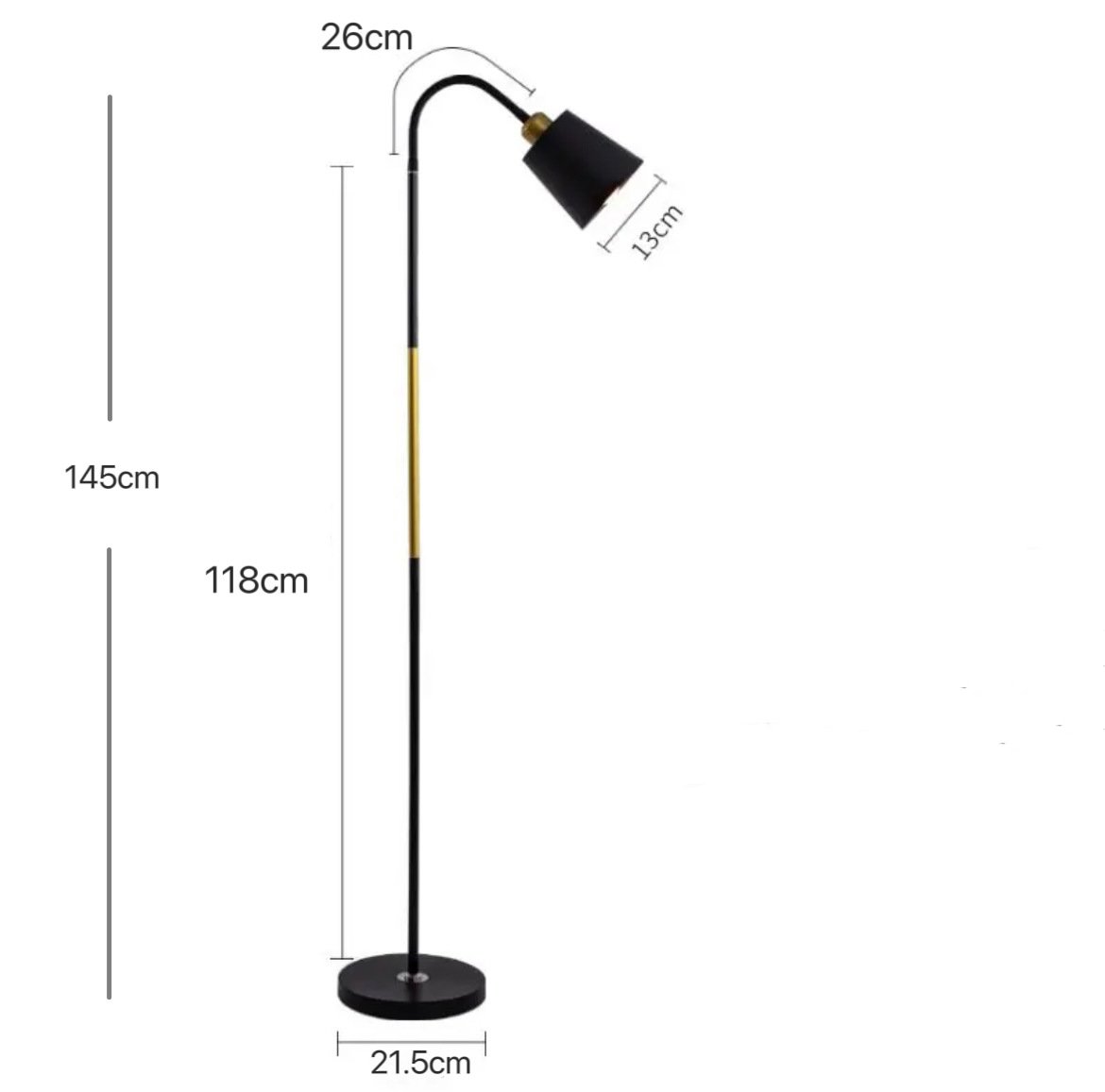 Modern Floor Lamp for Bedroom and Study - Image 3